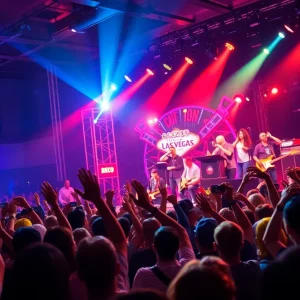 Audience enjoying the Ambrosia concert in Las Vegas