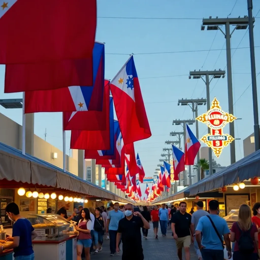 A bustling Filipino cultural corridor in Las Vegas
