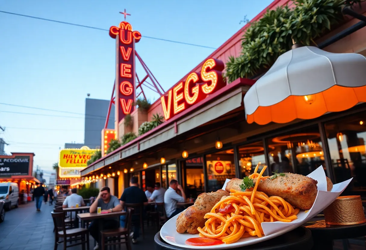 Vibrant restaurants and dishes from new culinary hotspots in Las Vegas