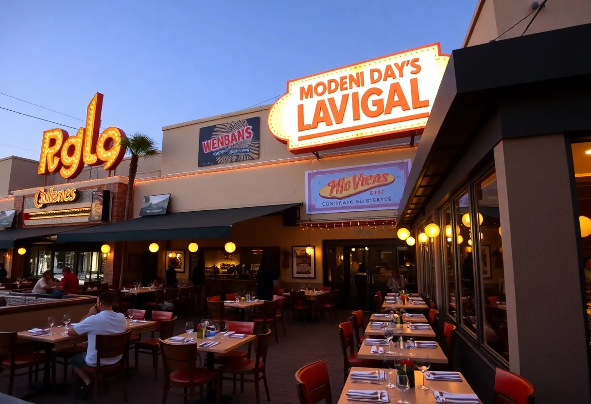 Las Vegas dining scene with closed restaurants and new establishments