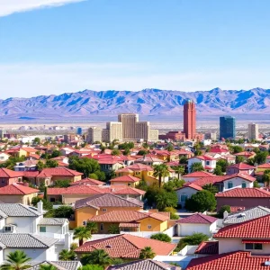 Vibrant Las Vegas skyline illustrating the housing market