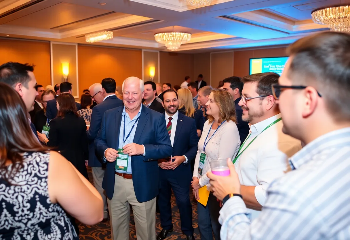 Guests networking at the Small Business Awards Luncheon in Las Vegas