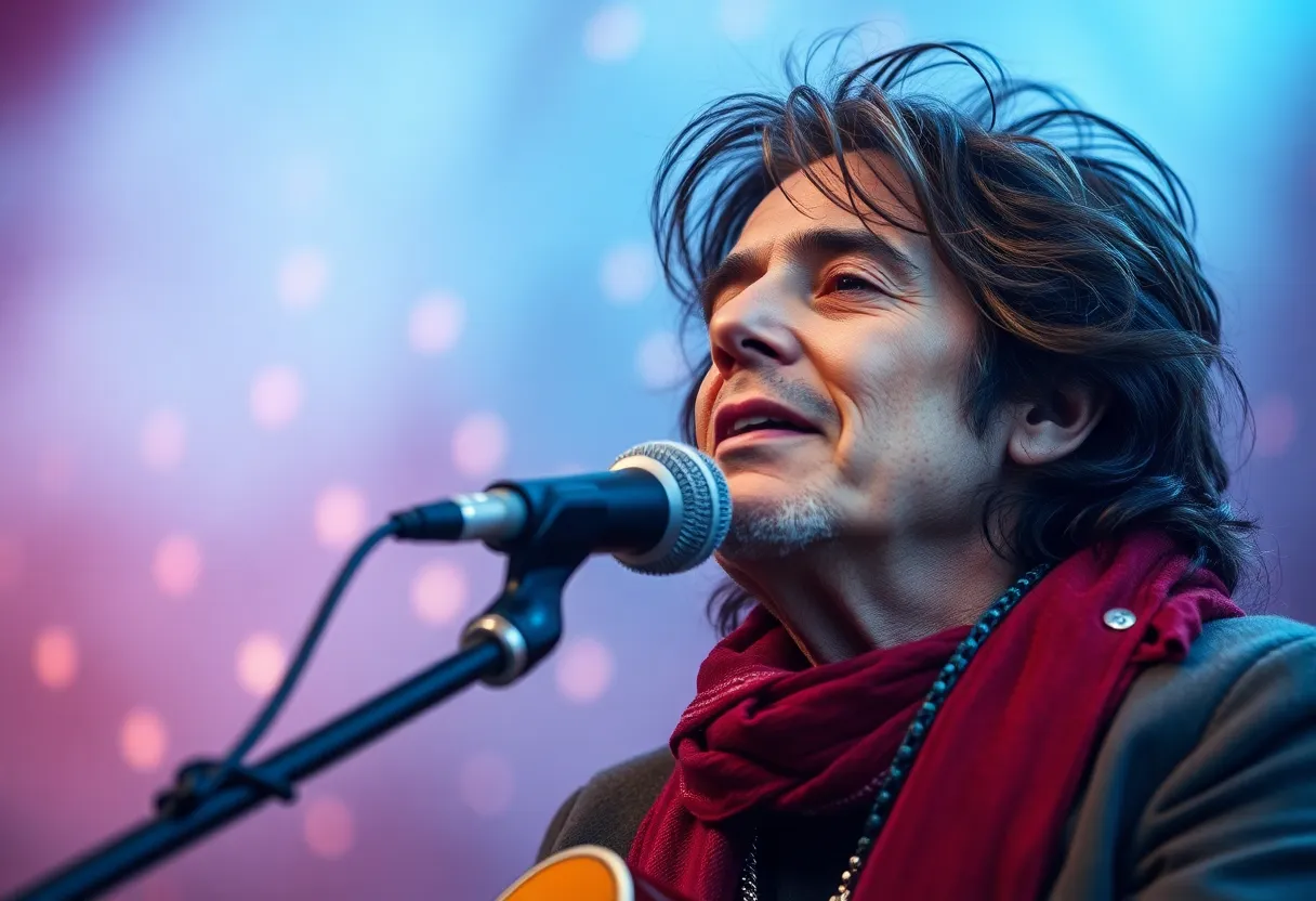 Image representing a musician's health recovery