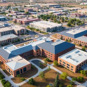 View of various private high schools in Las Vegas metro area
