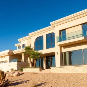 Luxurious home in Las Vegas symbolizing estate dispute