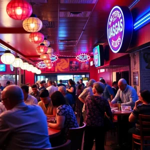 Vibrant Las Vegas restaurant atmosphere with family-owned vibe.