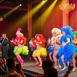 Audience enjoying RuPaul's Drag Race Live! performance