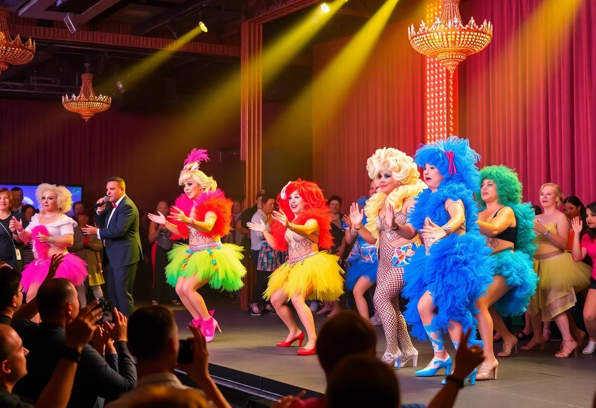 Audience enjoying RuPaul's Drag Race Live! performance