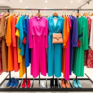 Colorful spring fashion collection at Miracle Mile Shops