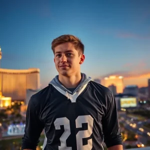 Illustration of collegiate athletics and fundraising in Las Vegas