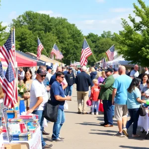 Community event for veterans fundraising
