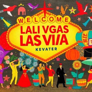 Collage of Asian American and Pacific Islander artists in Las Vegas entertainment