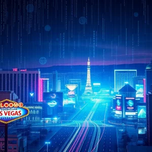 Digital representation of cybersecurity elements in Las Vegas