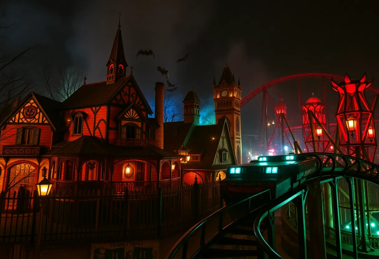 Fear Dome Haunted Attraction with haunted houses and scare zones