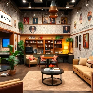 An immersive recreation of the Friends TV show set in Las Vegas