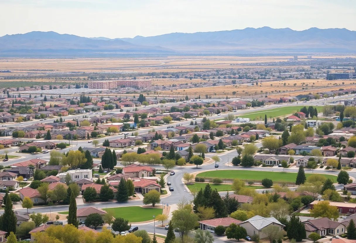 Proposed housing development in North Las Vegas