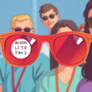 Limited-edition sunglasses for blood donors