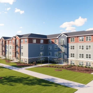Architectural rendering of Visions Park for the visually impaired
