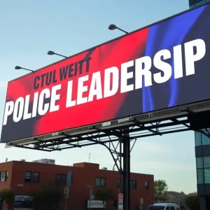 Billboard criticizing police captain in Las Vegas