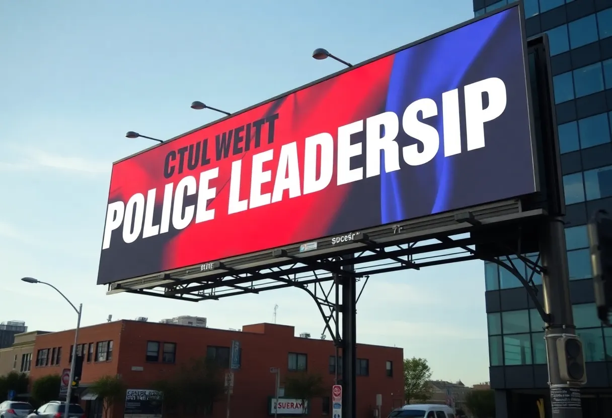 Billboard criticizing police captain in Las Vegas
