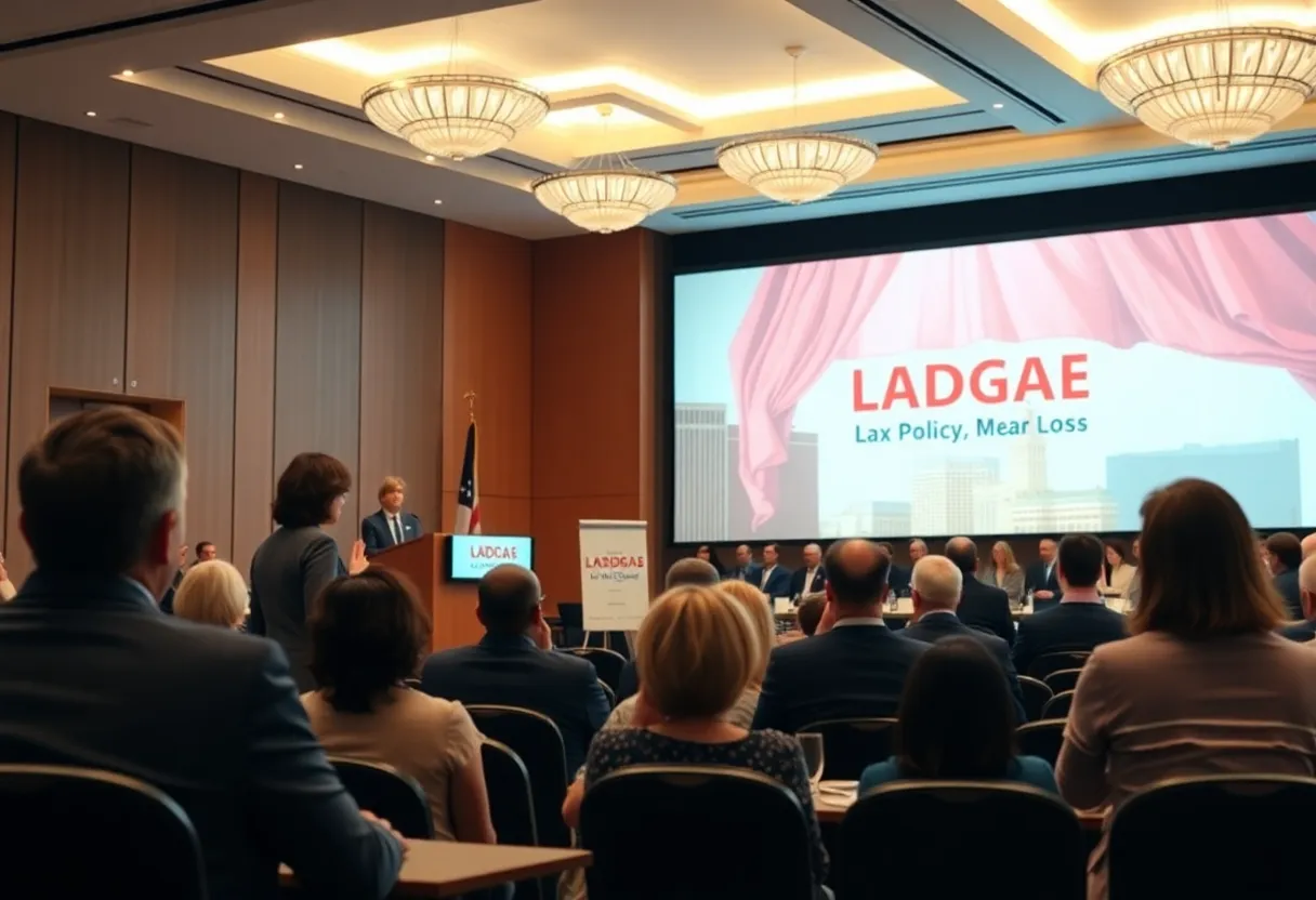 Legislative hearing on tax policy in Las Vegas