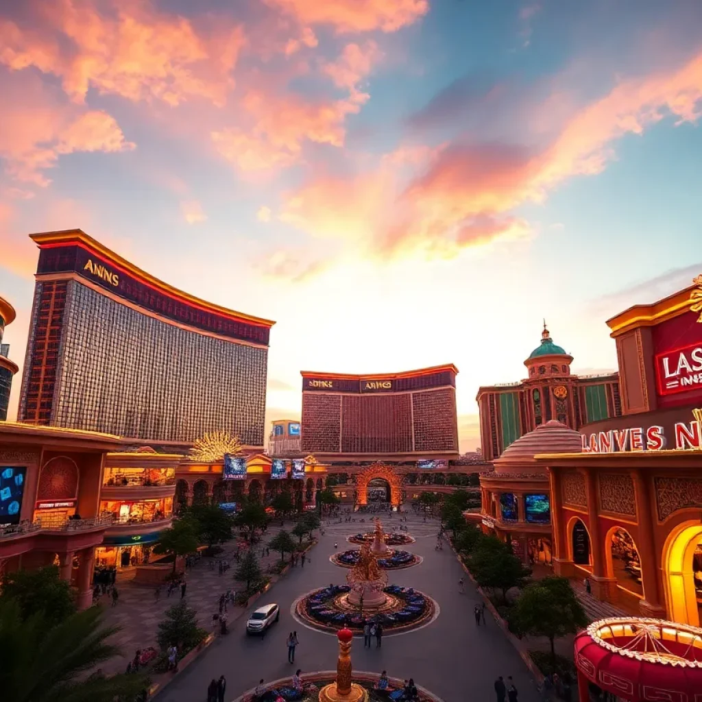 Las Vegas Sands investment in Asian casinos and resorts.