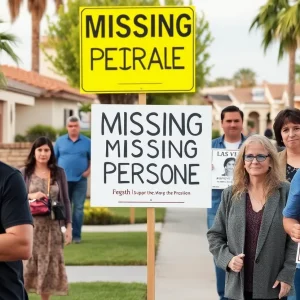 Community members raising awareness for missing persons in Las Vegas