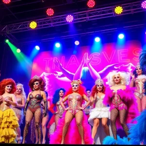 Dramatic drag performance at Drag Royale finale in Las Vegas
