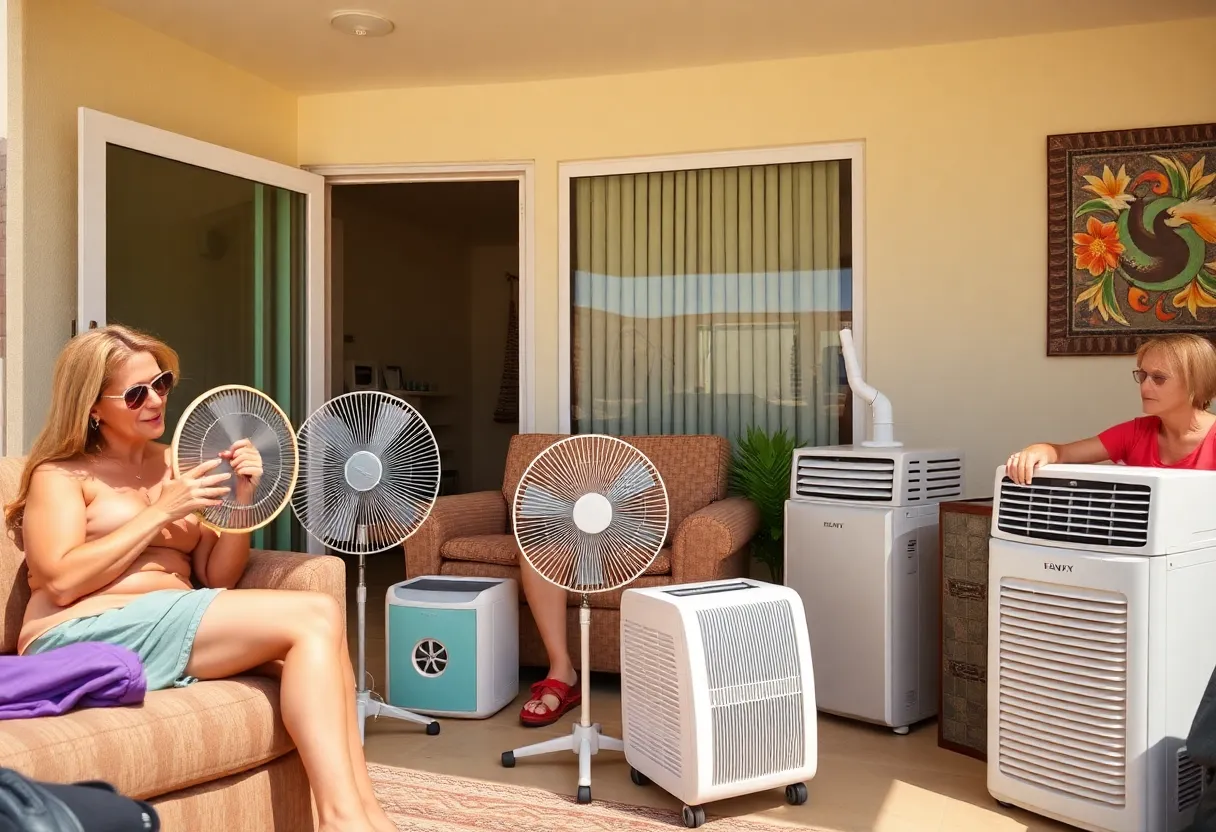Residents of Las Vegas coping with extreme heat