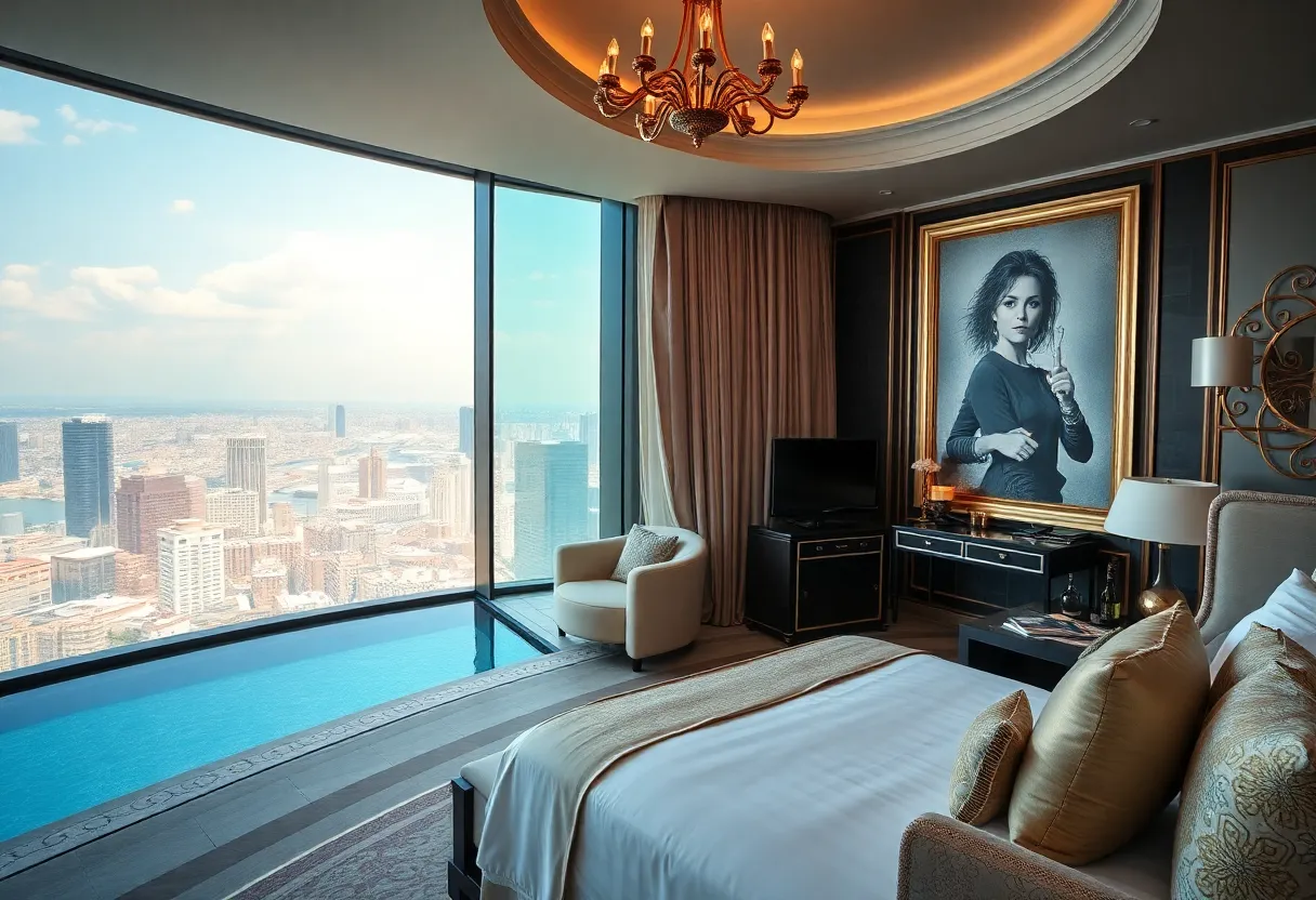 Luxury suite inspired by Elvis Presley at Westgate Las Vegas