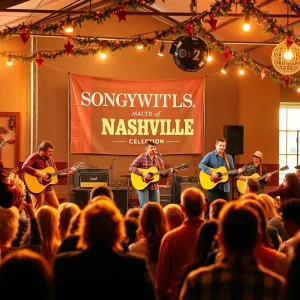 Musicians performing at the Las Vegas Songwriters Festival