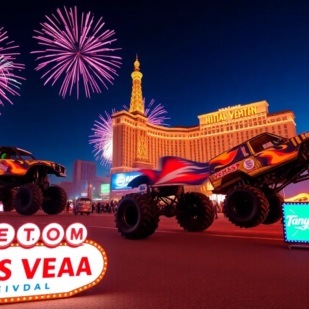 Las Vegas weekend events with monster trucks and concerts