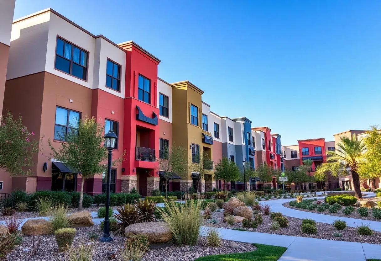Condominium complex in North Las Vegas