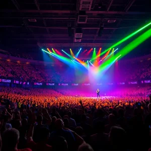 Concert scene of Playboi Carti Antagonist Tour