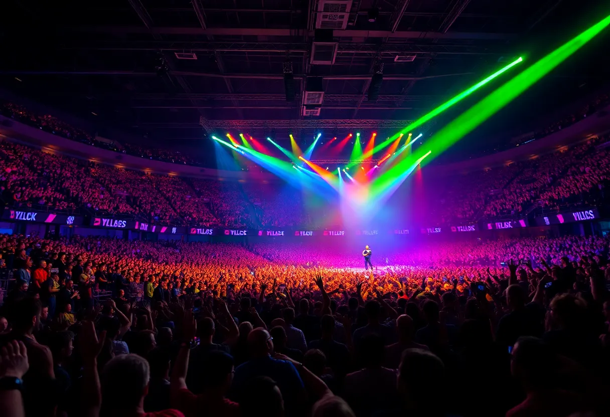 Concert scene of Playboi Carti Antagonist Tour