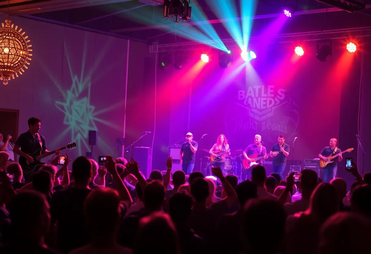 Local bands performing in Las Vegas during Rock the Canopy competition