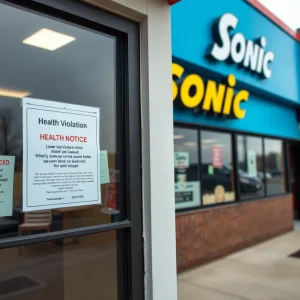 Sonic Drive-In restaurant closed for health violations in Las Vegas