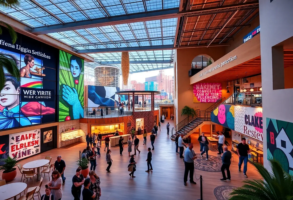 Exterior view of THIRD Street Cultural Hub in Las Vegas
