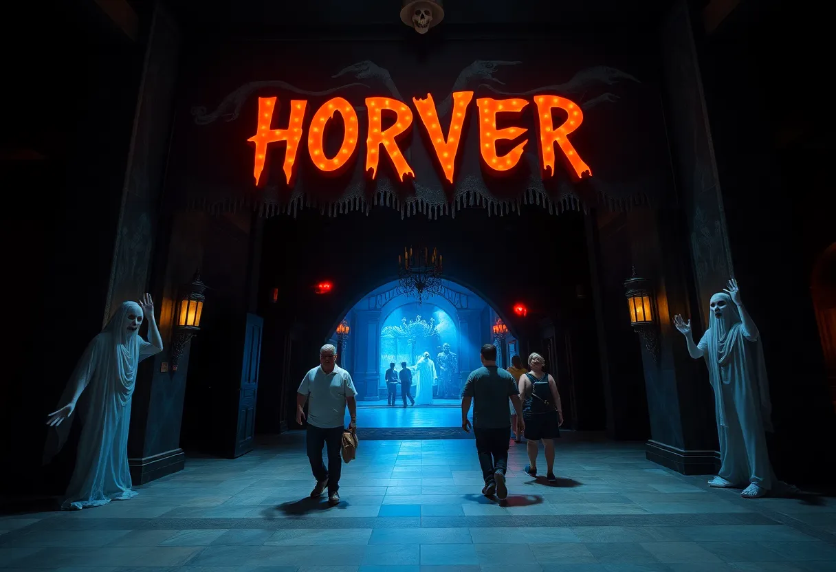 Entrance of Universal Horror Unleashed in Las Vegas