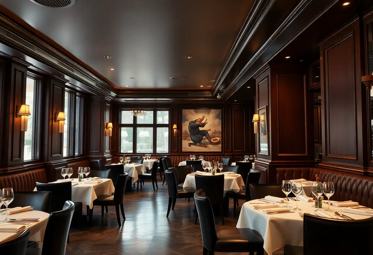 Interior of Vic & Anthony’s Steakhouse in Las Vegas