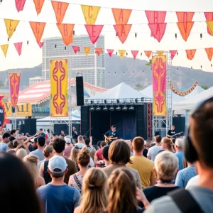 Crowd enjoying the When We Were Young Festival in Las Vegas