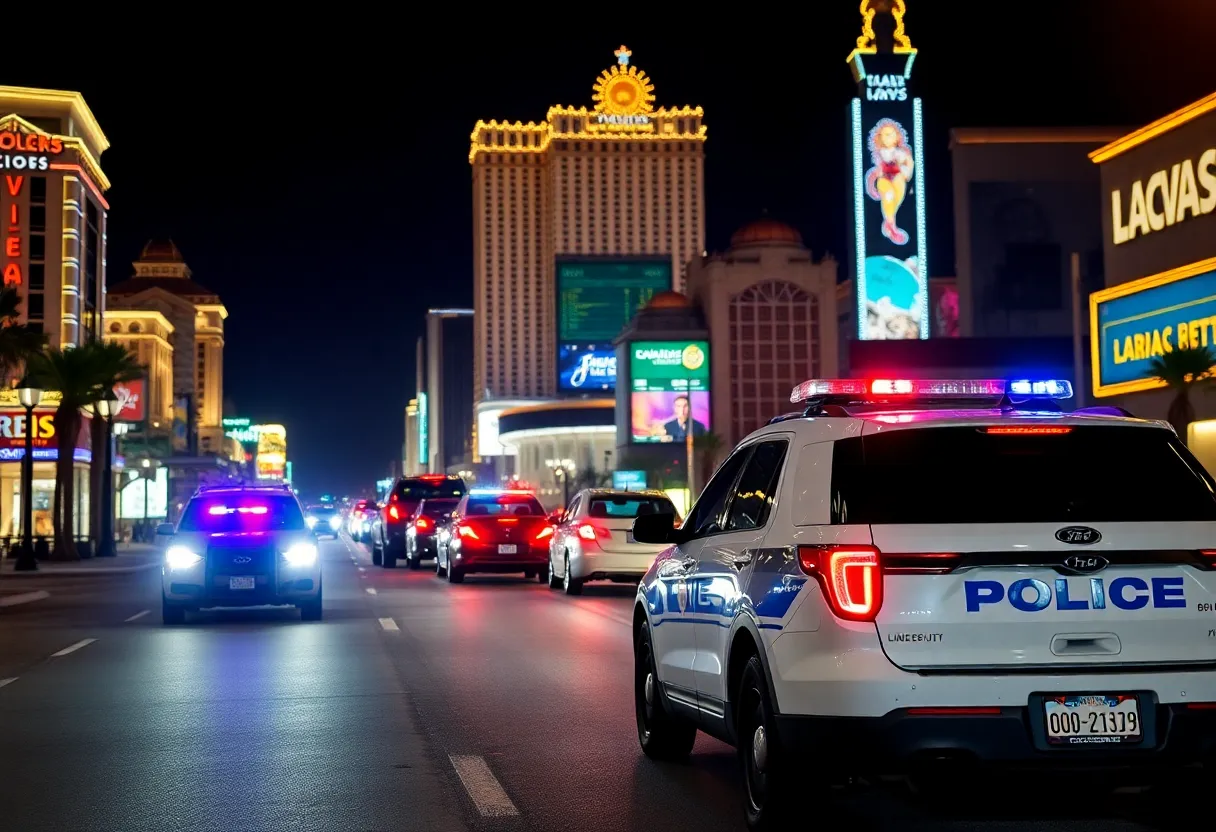 Police enforcing DUI laws in vibrant Las Vegas nightlife