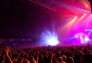 Crowd enjoying Falling In Reverse concert in Las Vegas