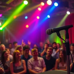 Audience enjoying a comedy performance at The Venetian Resort