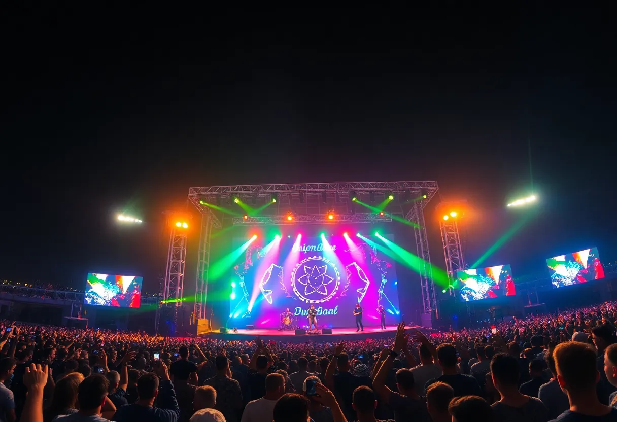 Stunning concert scene from Janet Jackson's residency