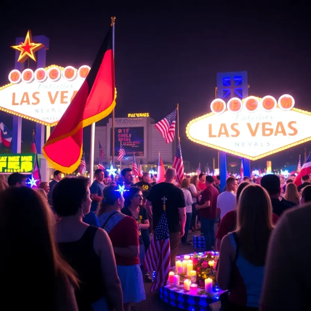 Community gathering for 9/11 remembrance in Las Vegas