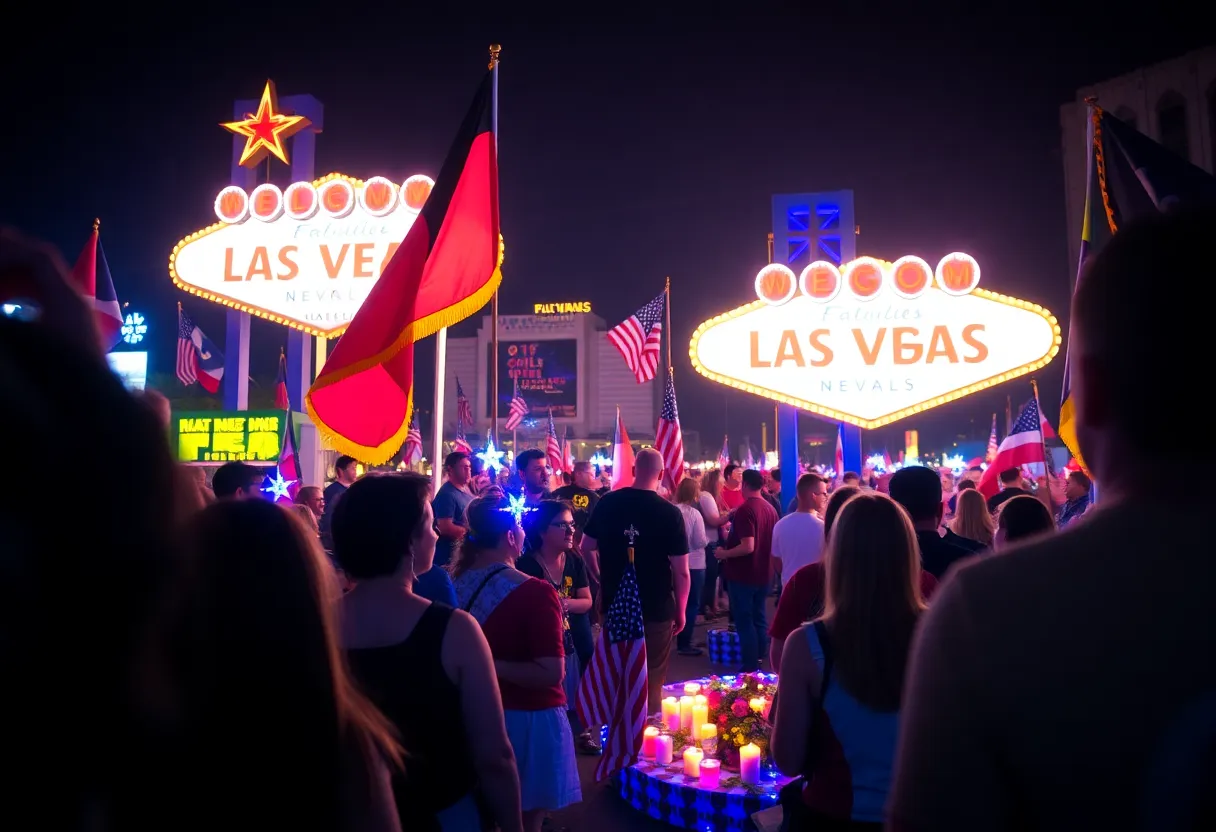 Community gathering for 9/11 remembrance in Las Vegas