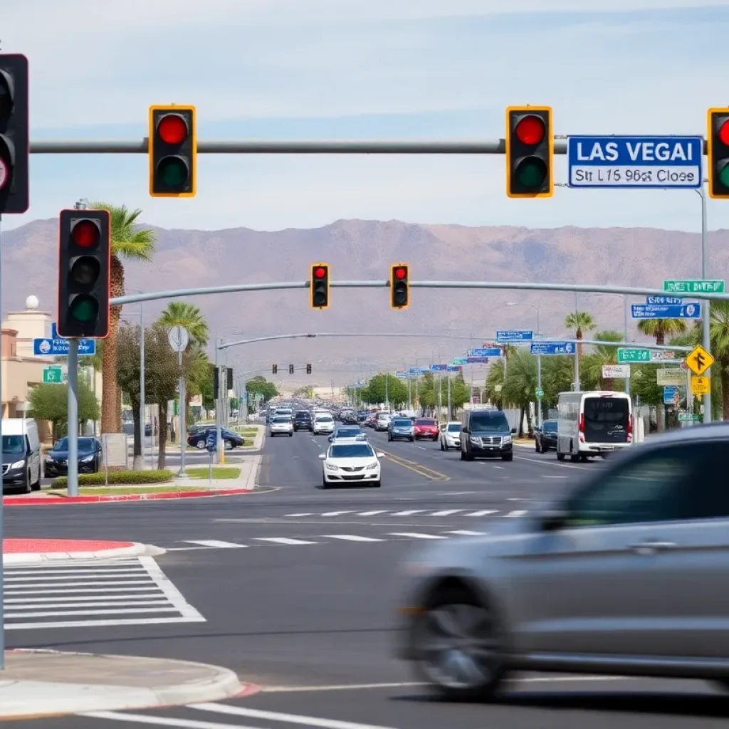 Traffic signals installed in Southwest Las Vegas to improve road safety