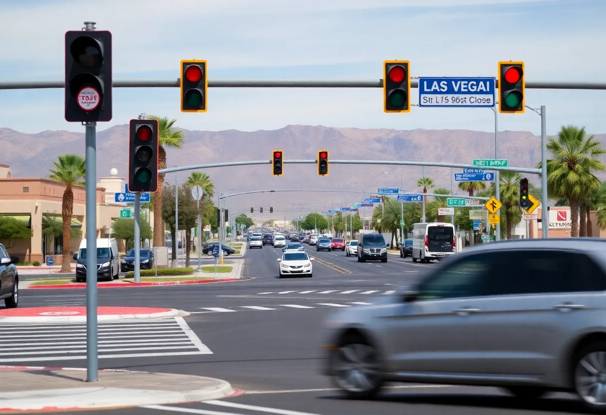 Traffic signals installed in Southwest Las Vegas to improve road safety