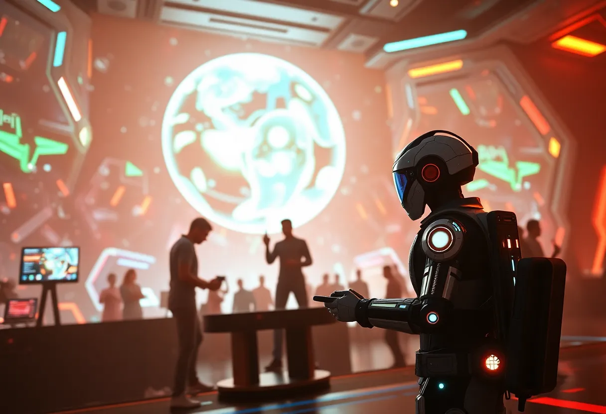 Artificial intelligence influencing gaming operations